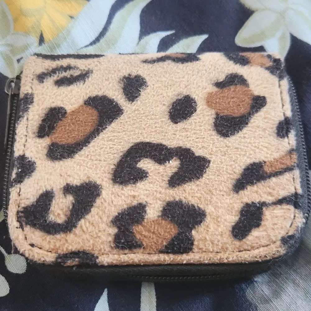Maui Built Leopard Print Wallet